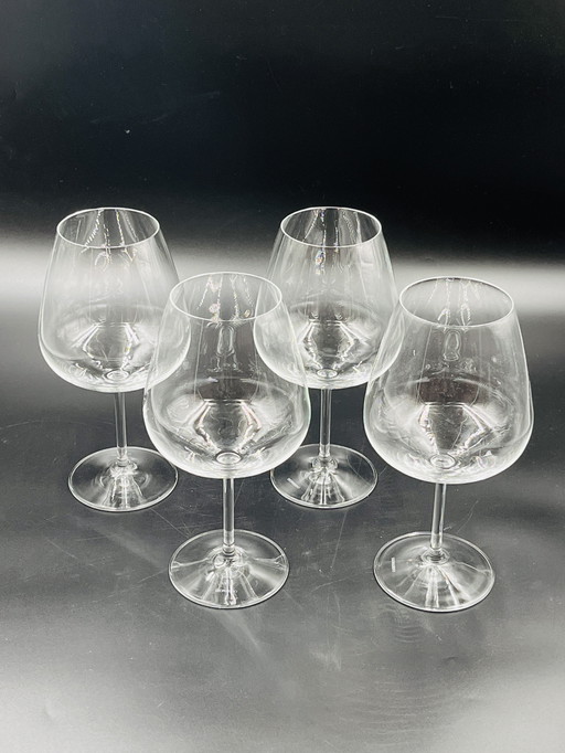 Set di 4 bicchieri da vino Leonardo