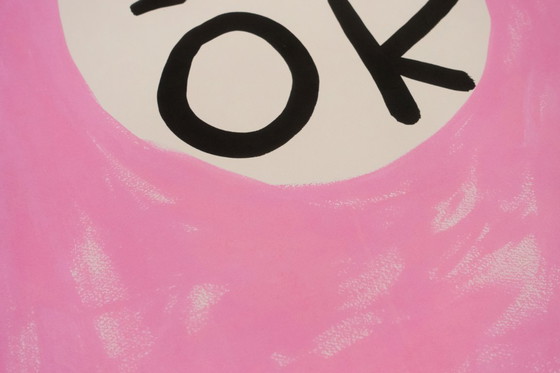 Image 1 of Het is oké - David Shrigley - Poster 50 × 70 cm