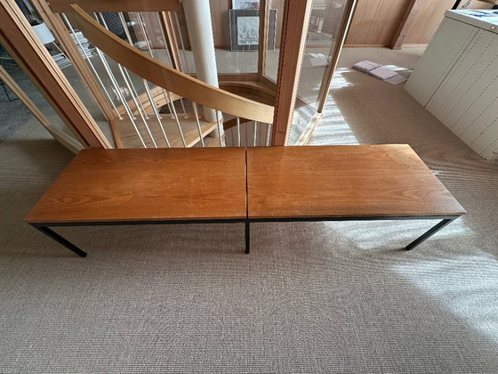 Image 1 of Florence Knoll T-hoekbank/salontafel (model 332)
