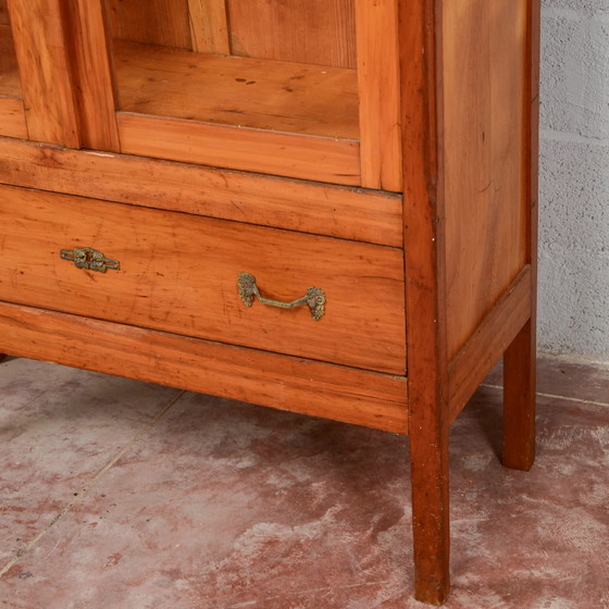 Libreria vetrina Art Nouveau – Vetrine, Legno, Vetro (photo 12 of 17)