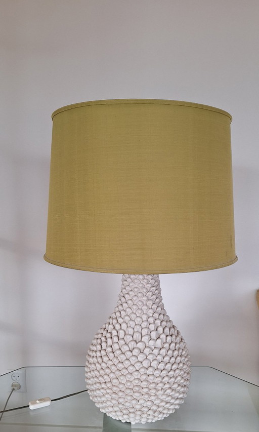 Large vintage pineapple lamp by Marcello Fantoni