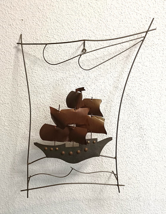 Image 1 of Decorazione murale 3D anni '50