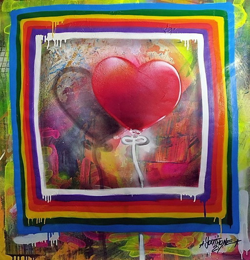 YOUTHONE - All you need is love - Artist canvas
