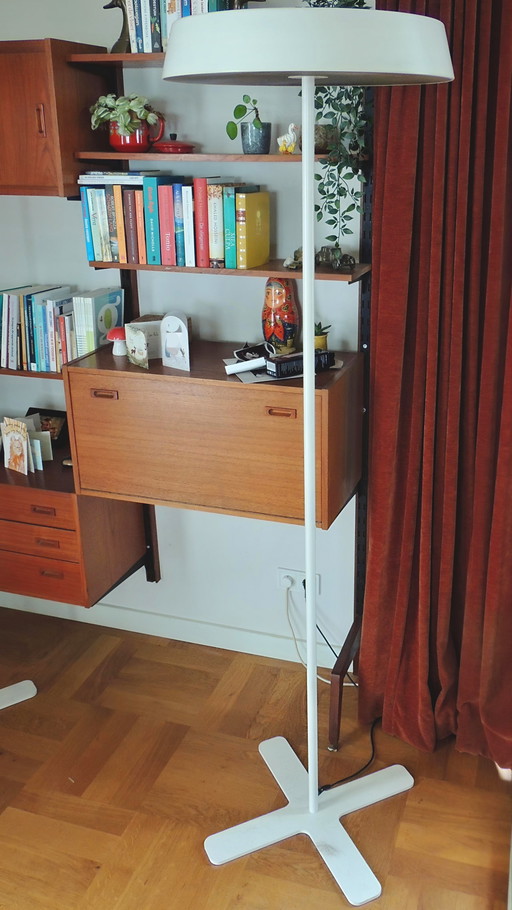 Belux Koi Naoto Fukasawa lampade da terra bianco opaco dimmerabili design