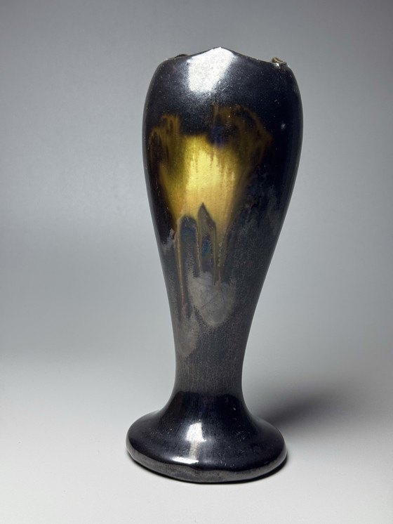 Image 1 of Set – Thulin, 1930s - Art Deco Drip-Glazed « Airain »