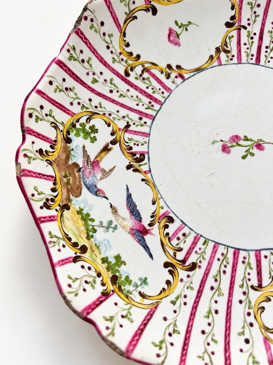 Assiette circa XVIII Aprey, Vaisselle, Céramique, Multicolore (photo 11 sur 11)