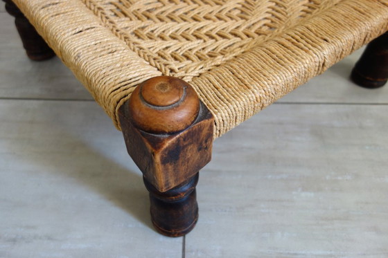 Image 1 of 2 traditional Pida chairs, India, 1950s/60s