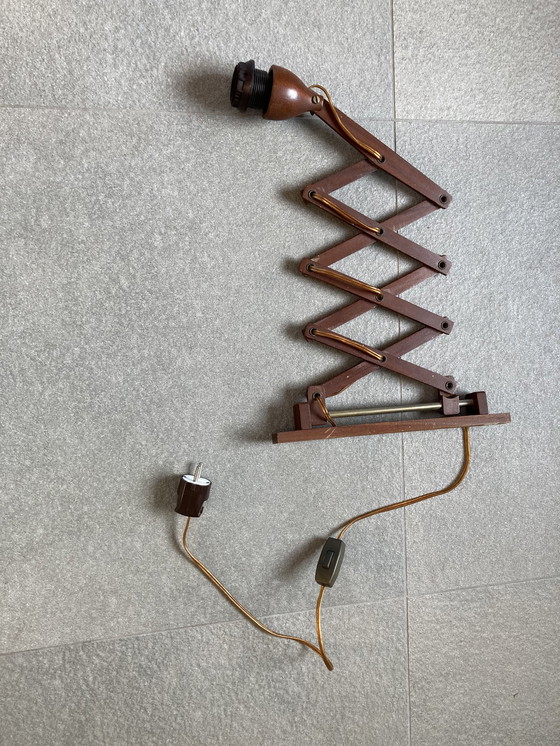 Image 1 of Vintage schaarlamp