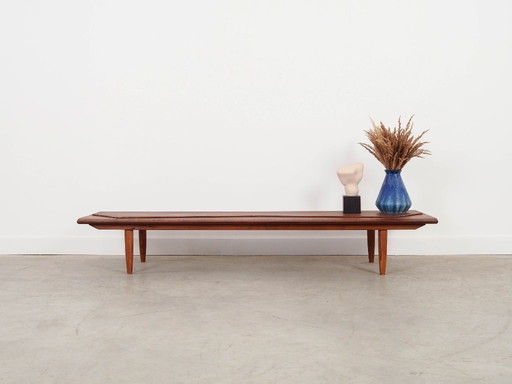 Mahoniehouten lowboard, Deens ontwerp, jaren 70, gemaakt in Denemarken.