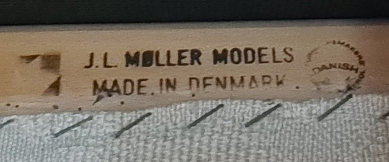 Image 1 of 5 Vintage, design stoelen. Niels O. Møller Danmark Model 80