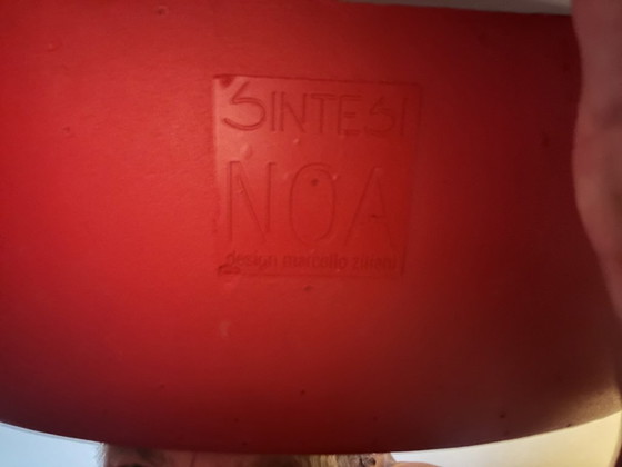 Noa Spider - Sintesi – Rood set eetkamerstoelen – Plastic (photo 3 of 5)