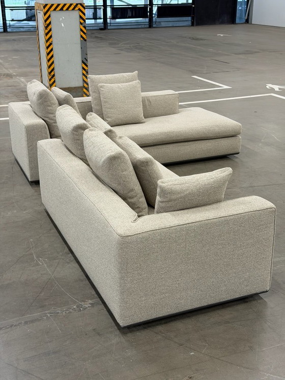 Image 1 of Sofá esquinero Minotti Powell | Beige
