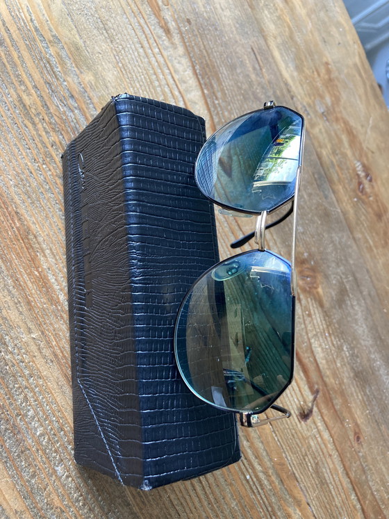 Image 1 of Lunettes de soleil Cazal plaquées or - Style vintage