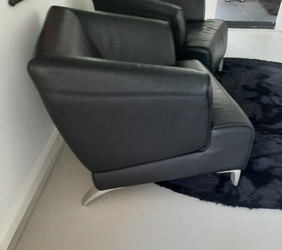 Image 1 of 2 Poltrone Rolf Benz Nero