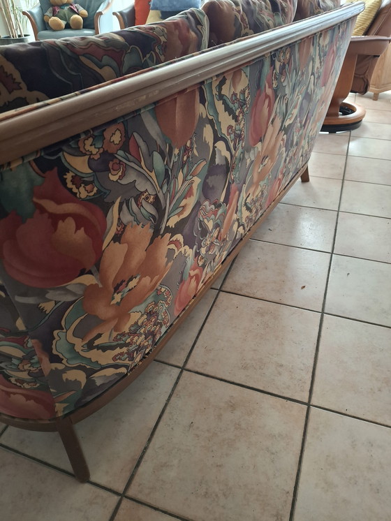 Image 1 of Canapé Pastoe avec 2 fauteuils en cuir