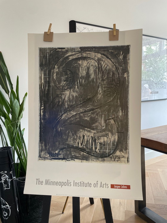 Image 1 of Jasper Johns (Amerikaans, geboren 1930), "Figuur 2", 1963, copyright Jasper Johns, met dank aan het Minneapolis Instit