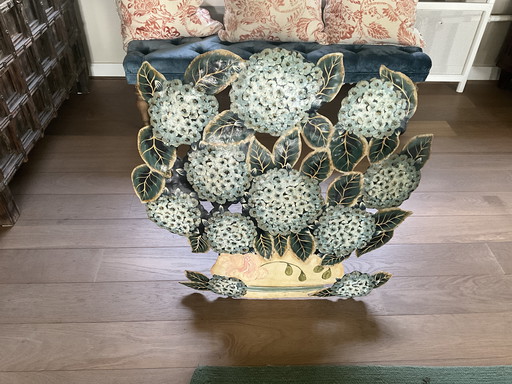 Han geschilderd metalen decoratief scherm