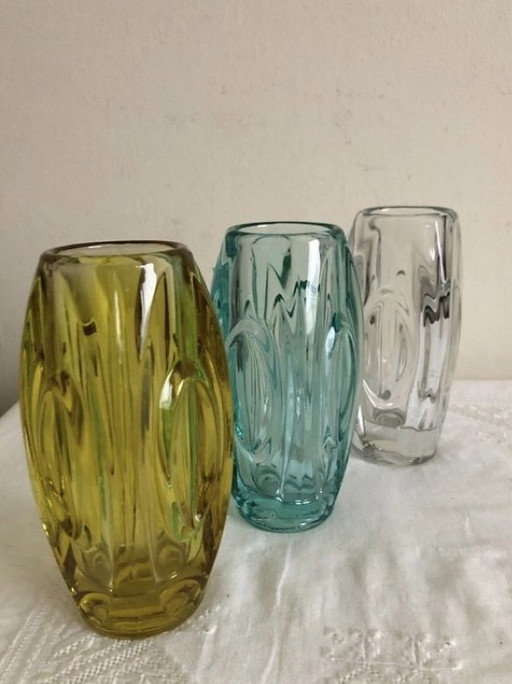 3 X Rudolf Schrotter Vases