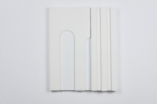 Textured Art “Between Light and Stone” 50 x 40 cm – schilderijen tekeningen, Mdf (photo 2 of 5)