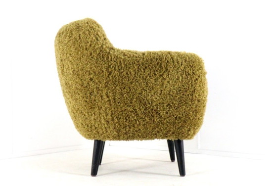 Image 1 of Fauteuil Harig Doodle entièrement restauré
