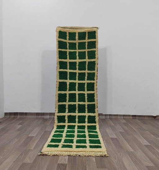 Tappeto tradizionale in pura lana, fatto a mano, misura 75/300 cm – Ahrend, vloerkleden en tapijten, Wool