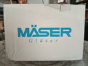 6x Mäser Germany Glasses new in original packaging Vintage Rarity