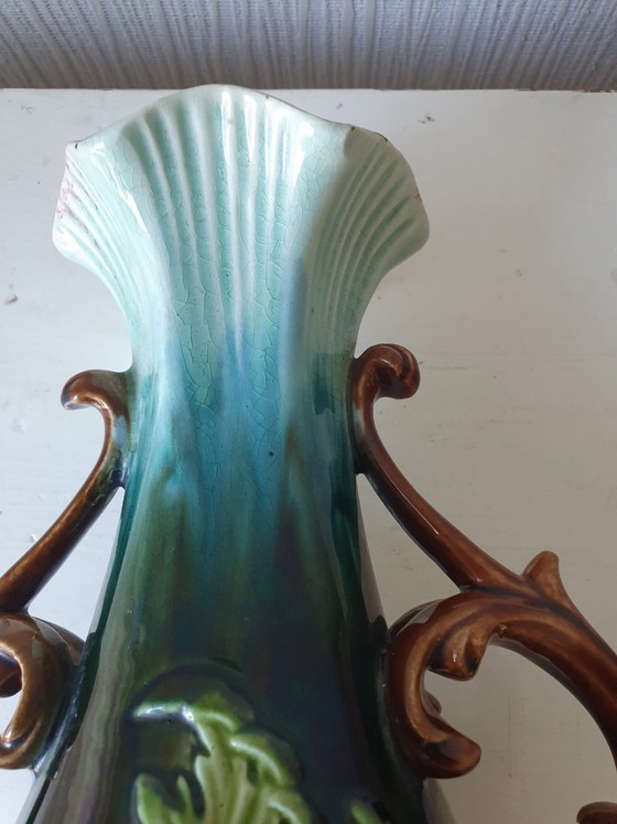 Image 1 of Art Nouveau vase with elegant handles – ca. 1910-1935