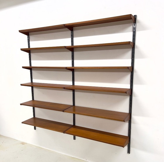 Image 1 of Sistema de estanterías de teca de Kai Kristiansen para Feldballes