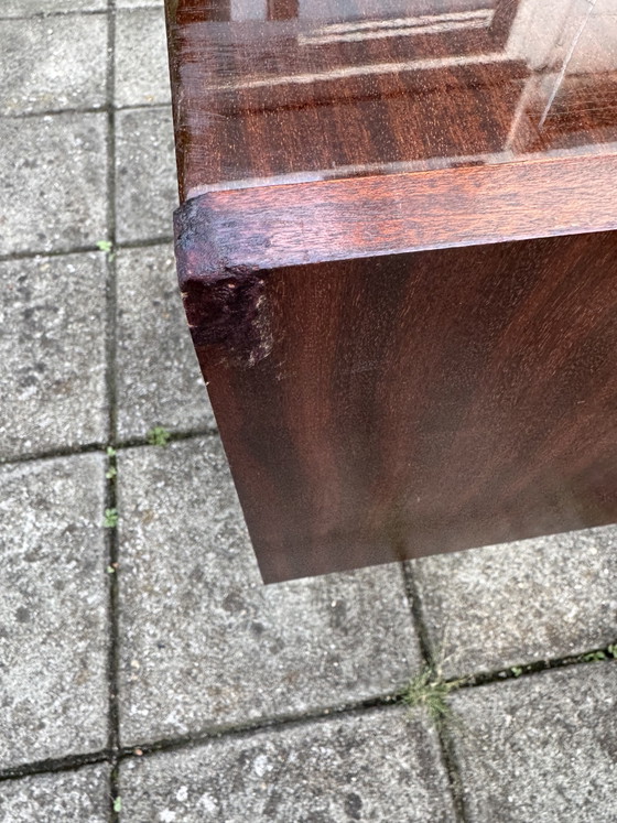 Coppia di Comodini Vintage in Laminato – Legno, Ottone (photo 4 of 12)