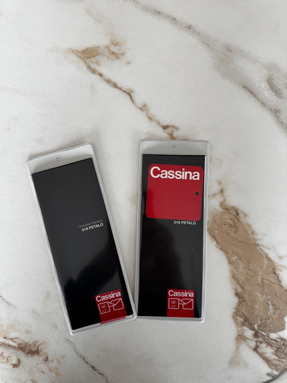 Image 1 of Cassina Petalo – 3 verschachtelte Beistelltische – Charlotte Perriand