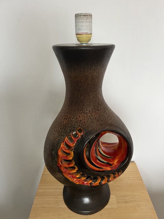 Image 1 of Fat Lava Walter Gerhards vintage lamp base