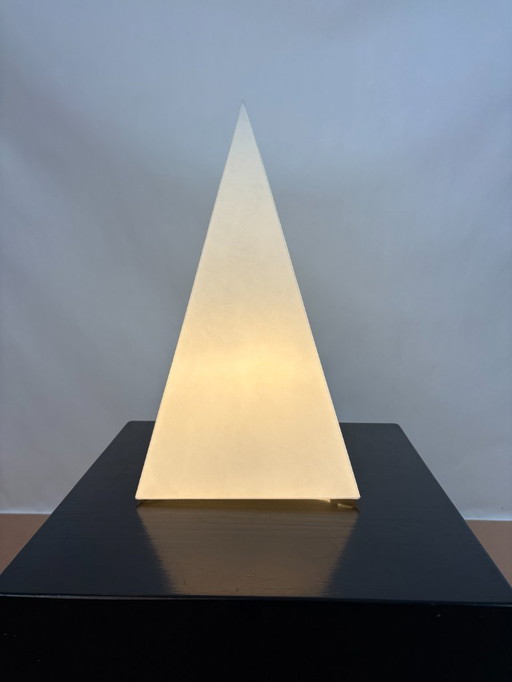 Lampada piramidale Woja anni '80
