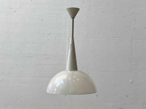 Hanglamp van Mathieu Matégot voor Holophane, Frankrijk, begin jaren 50.