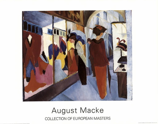 Macke, August - Fashion Business - Collection of European Masters