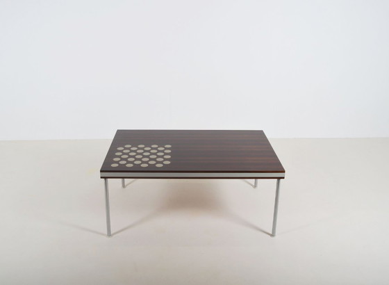 Image 1 of Table basse d'échecs conçue par Poul Cadovius pour France & Son, 1965