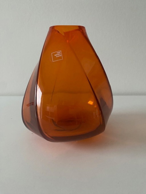 Vaso Royal Leerdam Arancione 2020 De Parme Design Lim. ed.