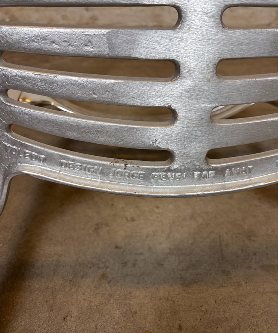 Image 1 of Jorge Pensi Aluminium Chair for Amat 3  – Silver  – Task chair, designer chair