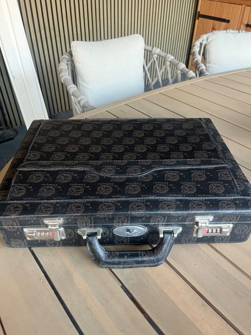 Antique Briefcase Van A Bis Z Willing Line – laptoptassen, Leather, Metal