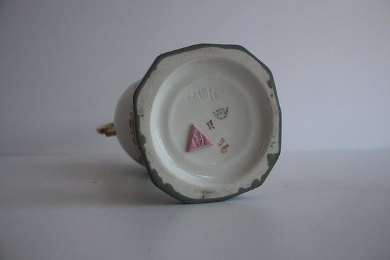Image 1 of Vaso/anfora in porcellana d'epoca, Royal Dux, anni '60.