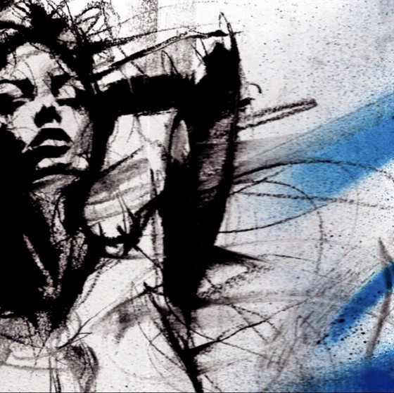 Nude Study XX562 - Vin Dantes – Paintings & Drawings, Paper (photo 4 of 7)