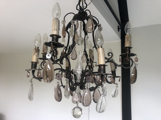 Image 1 of Kronleuchter aus Schmiedeeisen Italienisch