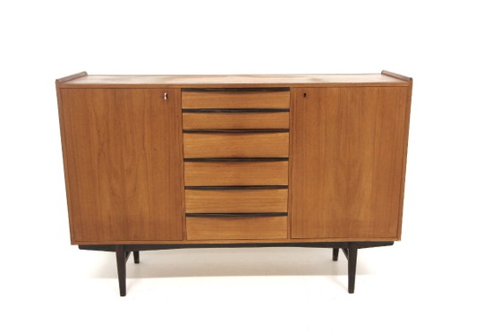 Cassettiera Scandinava in Teak, Sweden, 1960 – Cassettiere, Legno (photo 4 of 12)