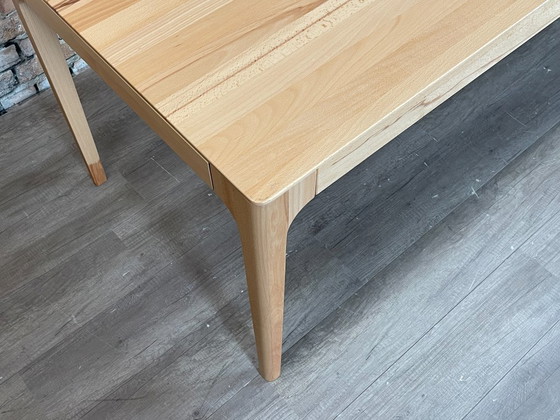 Sav & Okse Rikke mediano - Madera, Mesas de comedor, Beige (foto 2 de 6)