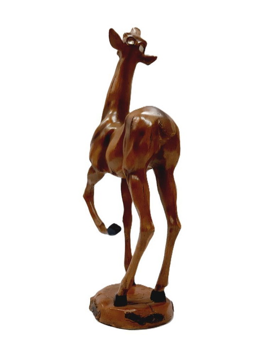 Image 1 of Große Tierdekorfigur, Harz-Reh