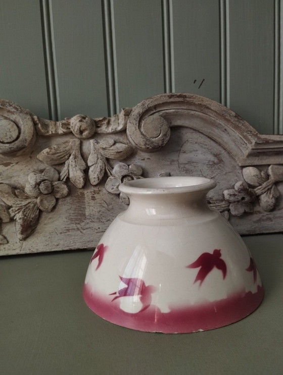 Image 1 of Ciotola in terracotta di Badonviller "Rondini"