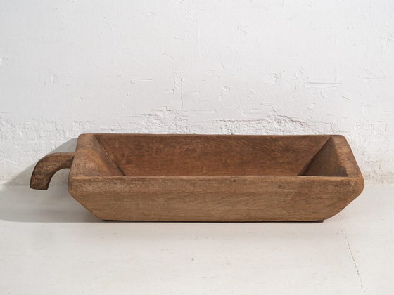 Antique solid wood tray with handle (c.1900) #8 – Decorative Objects (photo 22 of 40)