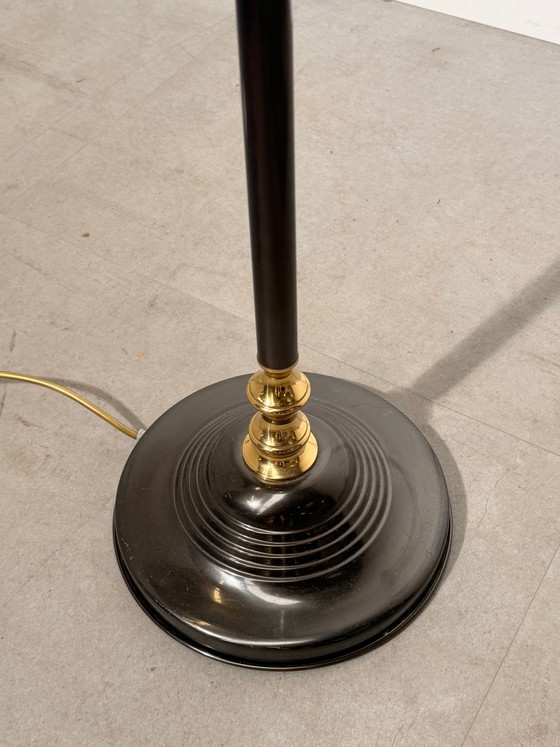 Art Deco Style Torchiere Floor Lamp – Floor lights, Glass (photo 4 of 6)