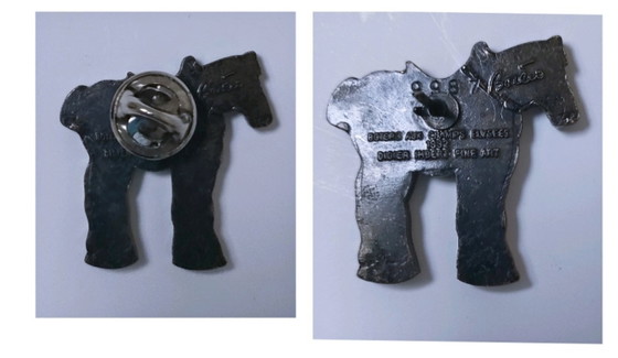 Pin de caballo Botero firmado numerado – Láminas artísticas, Metal (photo 7 of 7)