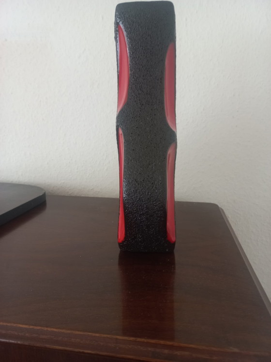 Image 1 of Roth Keramik Guitar vase West Germany 312