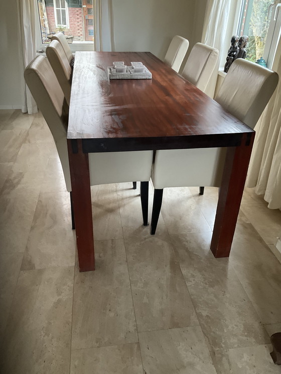 Image 1 of Mahogany Dining Table